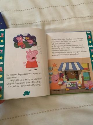 Lote 2 Libros y peluche Peppa Pig