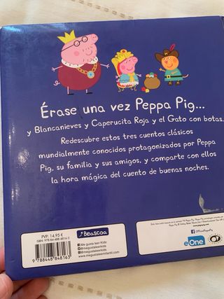 Lote 2 Libros y peluche Peppa Pig
