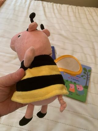 Lote 2 Libros y peluche Peppa Pig