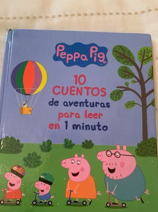 Lote 2 Libros y peluche Peppa Pig