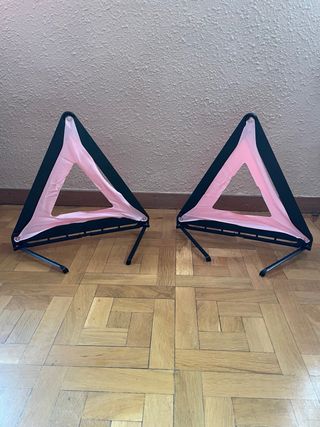 2 Triángulos de seguridad vehiculo Nuevos