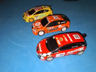 Scalextric Compact lote 2 Seat León y más
