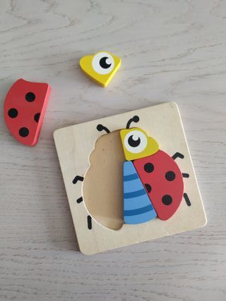 Puzzle de madera. Playtive.