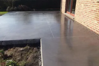 Suelo de hormigón pulido