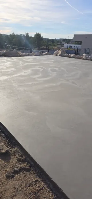 Suelo de hormigón pulido