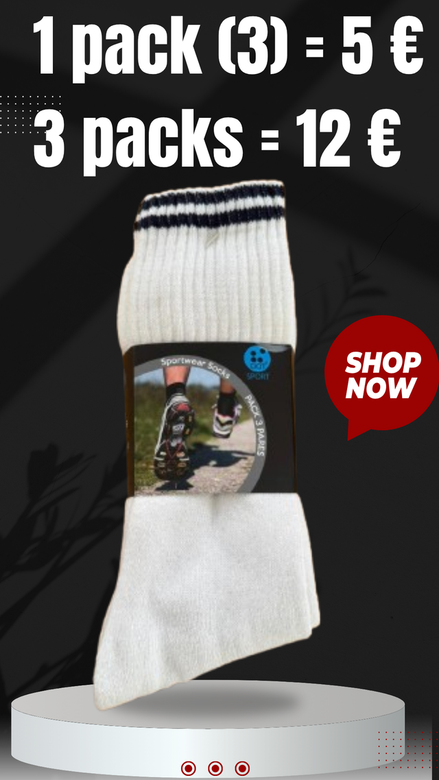 Calcetines Deportivos Pack 3 Pares