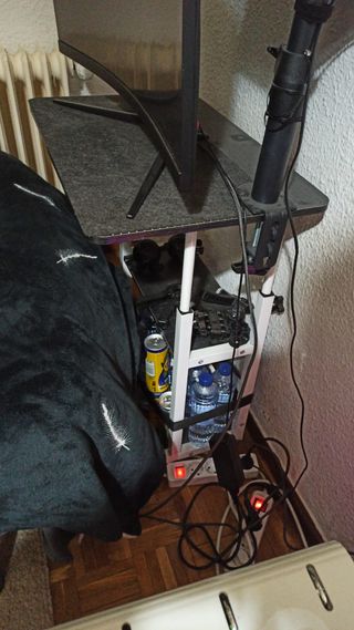 Mesa de noche móvil escritorio de ordenador