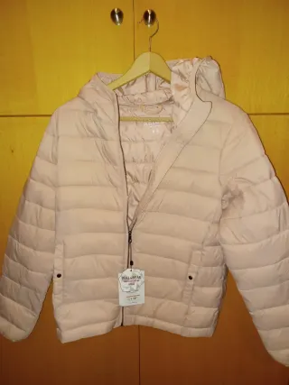 Plumas, mochila y zapas, rosa palo, Pull&Bear, M