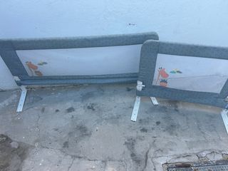 Barrera protectora para cama infantil