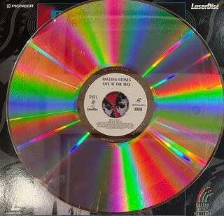 Laser Disc Rolling Stones Live At The Max