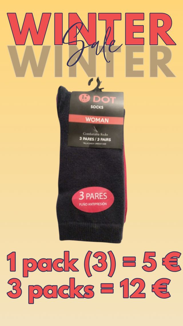 Calcetines DOT Mujer 3 pares