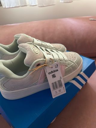 Adidas Campus Beta Verde y Rosa