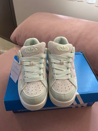 Adidas Campus Beta Verde y Rosa