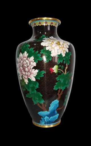 Jarrón Chino Cloisonné