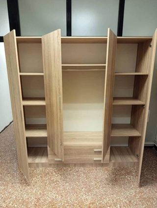 Armario 4 puertas de madera