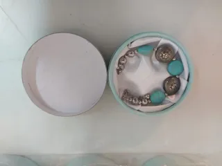 Lote 12 Pulseras Mujer Turquesa