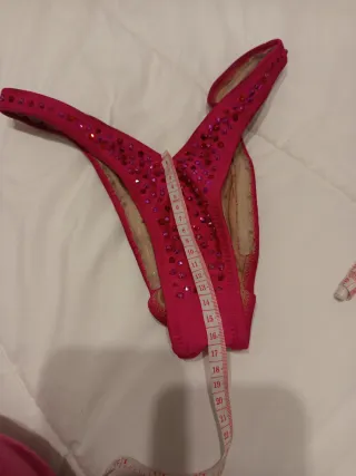 Bikini Fitness Brillante Rosa