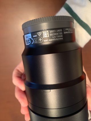 Objetivo Sony FE 90mm f2.8 Macro G OSS