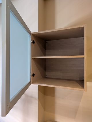 Mueble TV roble chapa natural (como nuevo)