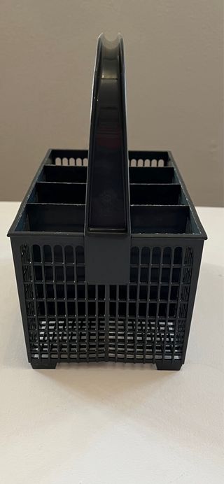 Cubertero para lavavajillas negro