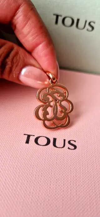 Colgante Tous Vermeil Rosa