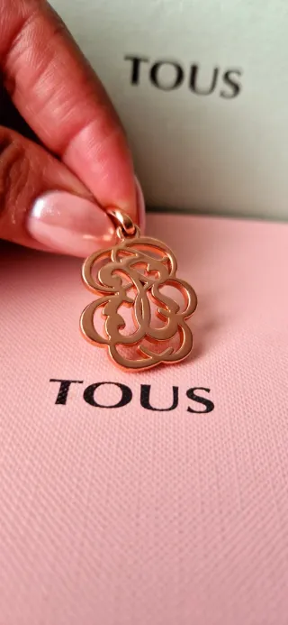 Colgante Tous Vermeil Rosa