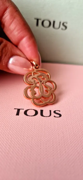 Colgante Tous Vermeil Rosa