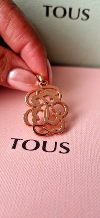 Colgante Tous Vermeil Rosa