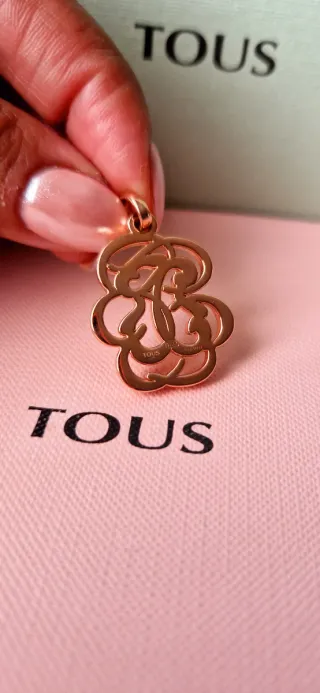 Colgante Tous Vermeil Rosa