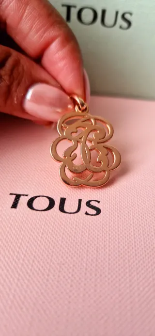 Colgante Tous Vermeil Rosa