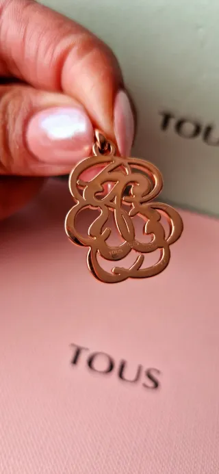 Colgante Tous Vermeil Rosa
