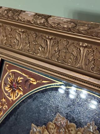 Antico quadro Madonna con Bambino