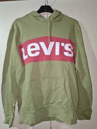 Sudadera Levi's verde con logo