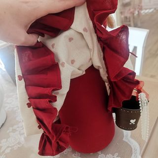 Grande pecorella fatta a mano - 45 cm