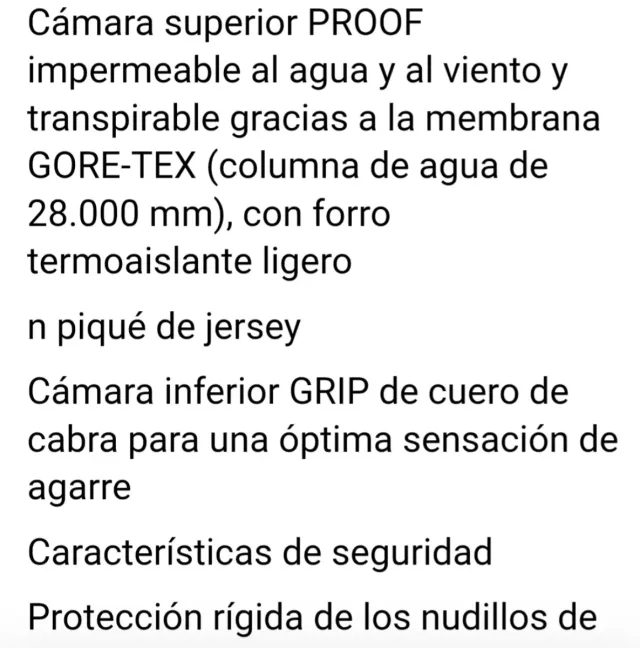 Guantes Moto BMW GS Namib GTX Beige/Negro