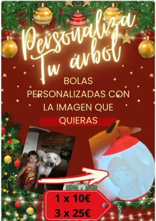 Bola Navidad Personalizada