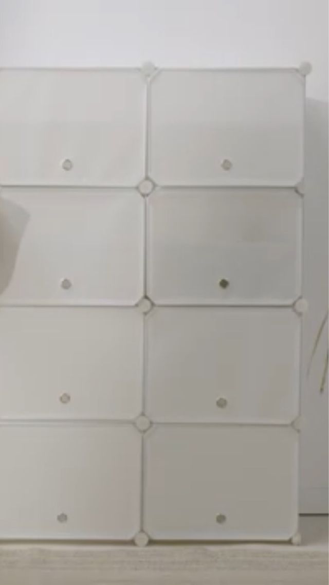 Zapatero/Jugguetero Innovavoods Plástico Blanco