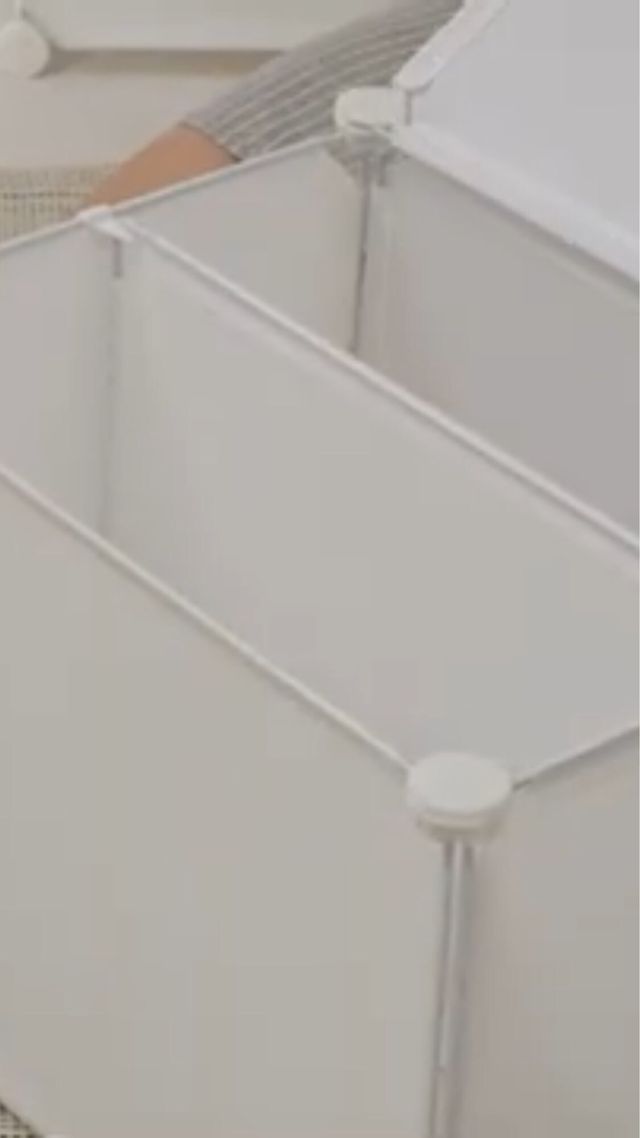 Zapatero/Jugguetero Innovavoods Plástico Blanco