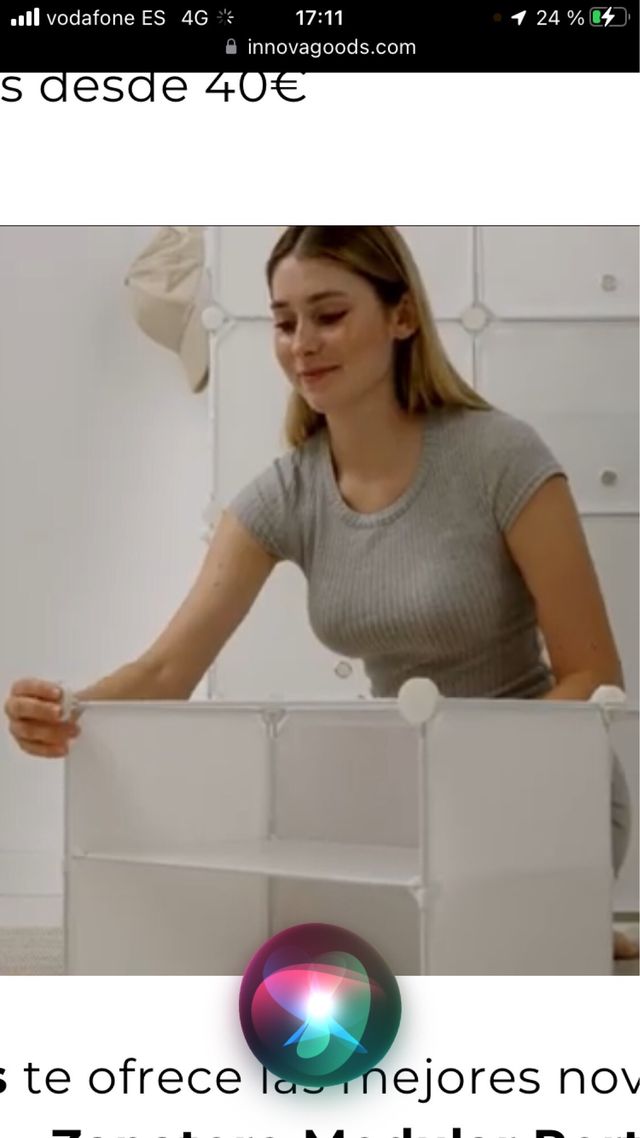 Zapatero/Jugguetero Innovavoods Plástico Blanco