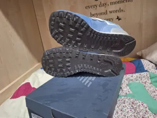 New Balance 574 Beige/Blu Taglia 38.5