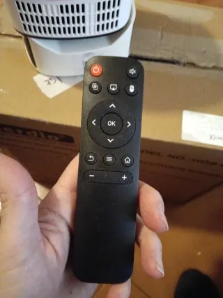 Proyector TVCMALL Pared Blanco/Negro