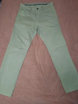 Pantalón beige Massimo Dutti Talla 38