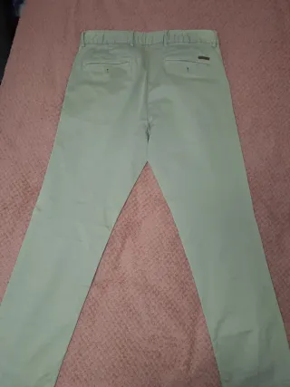 Pantalón beige Massimo Dutti Talla 38