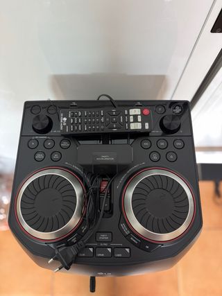 Altavoz LG OK75 1000W Negro/Rojo