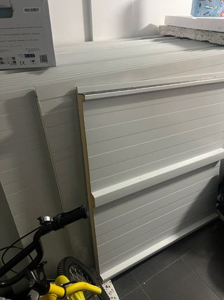 Panel sándwich blanco