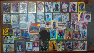 Lote 51 cromos Messi sin pegar nuevos