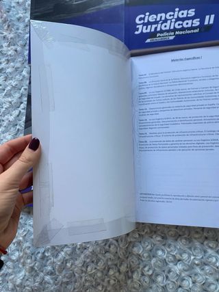 Temario de la Policía Nacional GEO POL