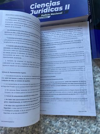 Temario de la Policía Nacional GEO POL