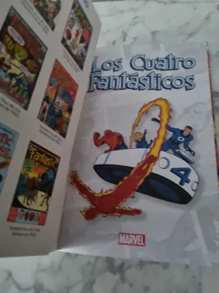 Biblioteca marvel los 4 fantásticos 2. 1962-63....