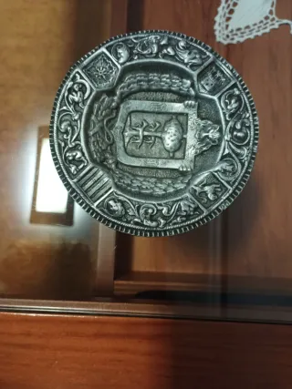 Cenicero Metálico Artesano